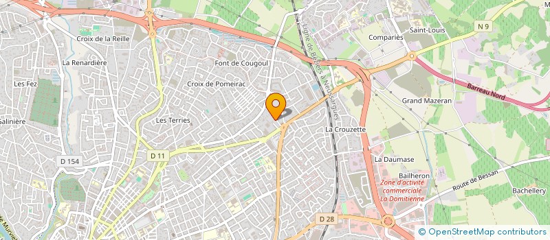 localisation de l'entreprise MONSIEUR BONTO TOE  BEZIERS