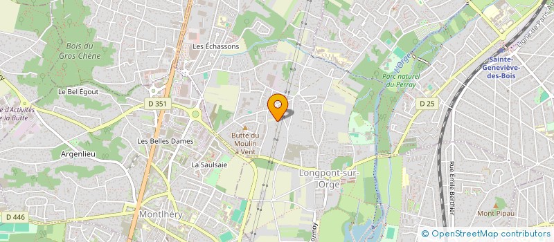 localisation de l'entreprise MONSIEUR BONY DELAGE à LONGPONT-SUR-ORGE