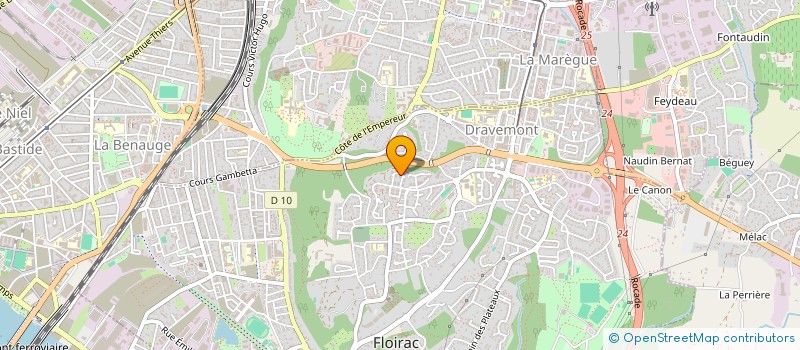 localisation de l'entreprise MONSIEUR BONY KOUAMELA à FLOIRAC