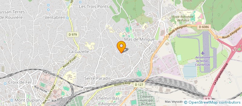 localisation de l'entreprise MONSIEUR BOOZ BURNET  NIMES