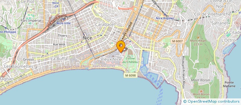 localisation de l'entreprise MONSIEUR BORA GYUNTEKIN à NICE