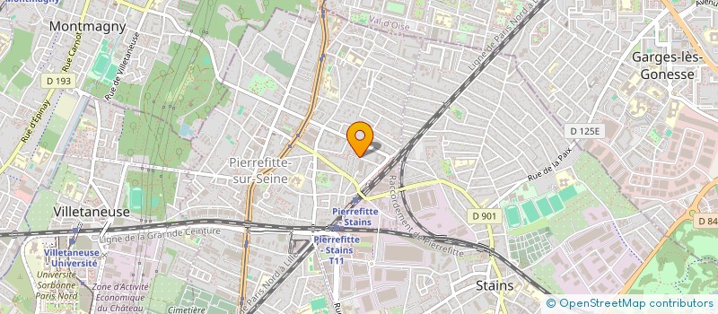 localisation de l'entreprise MONSIEUR BORA VASIC à PIERREFITTE-SUR-SEINE