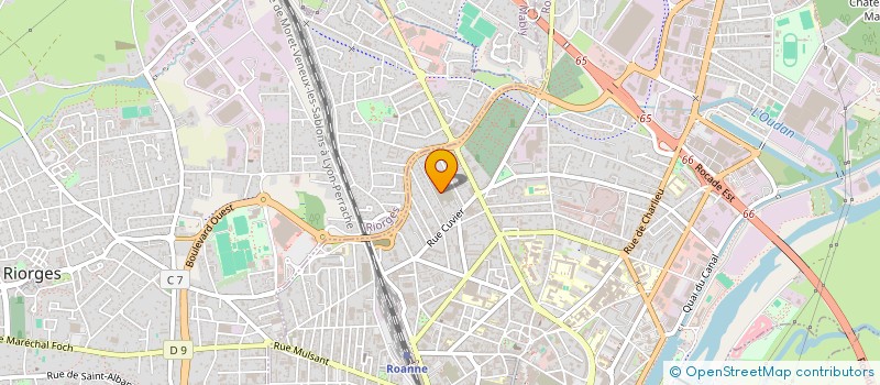 localisation de l'entreprise MONSIEUR BORAN AKPEHLIVAN  ROANNE