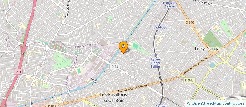 localisation de l'entreprise MONSIEUR BORCE NIKOLOVSKI  LES PAVILLONS-SOUS-BOIS