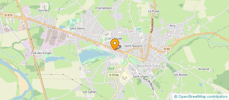 localisation de l'entreprise MONSIEUR BORGA GURER  BOURBON-LANCY