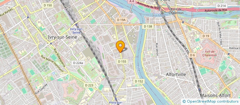 localisation de l'entreprise MONSIEUR BORGES VALDEMIRO  IVRY-SUR-SEINE