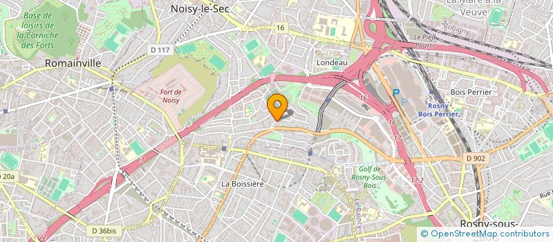 localisation de l'entreprise MONSIEUR BORGIA MAURILLE DIAMBAKA à NOISY-LE-SEC