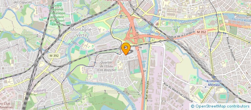 localisation de l'entreprise MONSIEUR BORGIA MBOTY à STRASBOURG