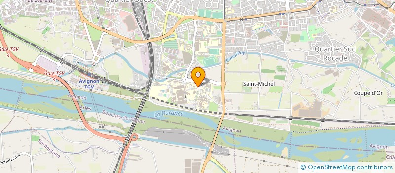 localisation de l'entreprise MONSIEUR BORHANE SLAMA à AVIGNON