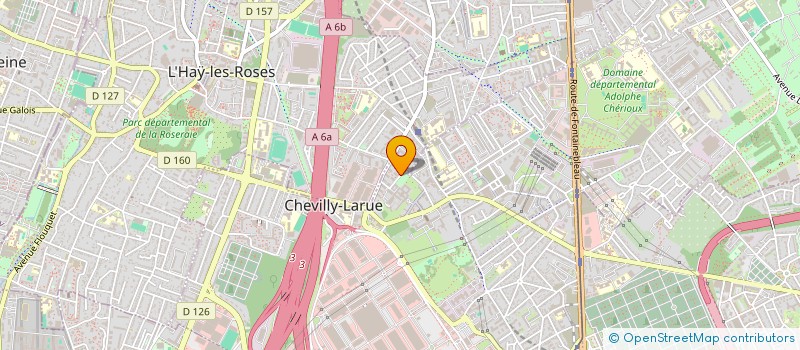 localisation de l'entreprise MONSIEUR BORHEN THAALBI  CHEVILLY-LARUE