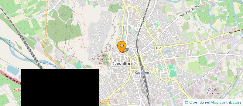 localisation de l'entreprise MONSIEUR BORHENNDDINE BOUROUGAA  CAVAILLON