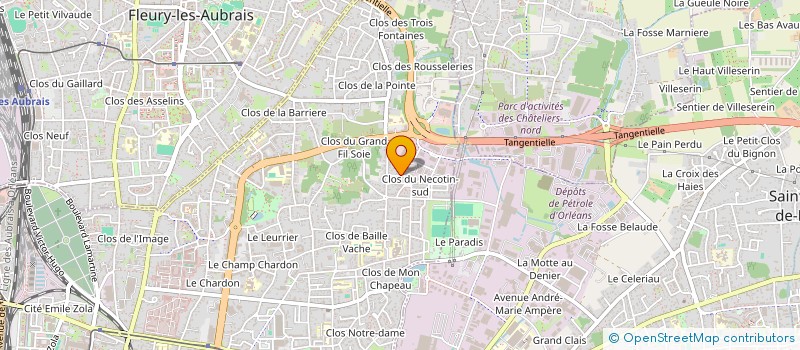 localisation de l'entreprise MONSIEUR BORIS ADAMCZYK à ORLEANS