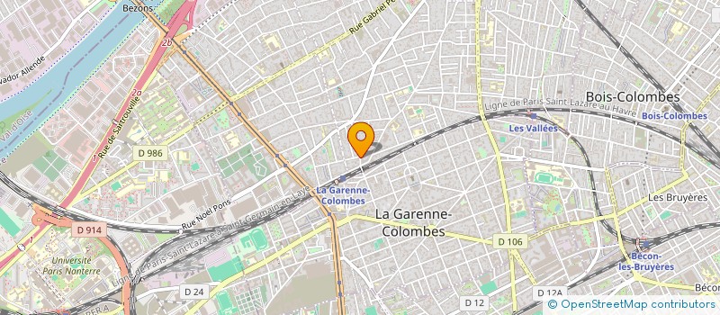 localisation de l'entreprise MONSIEUR BORIS AMOUDRU à COLOMBES