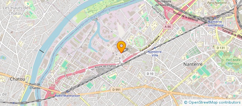 localisation de l'entreprise MONSIEUR BORIS ANSTETT  NANTERRE