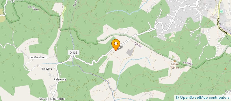 localisation de l'entreprise MONSIEUR BORIS ATLAN  TORNAC