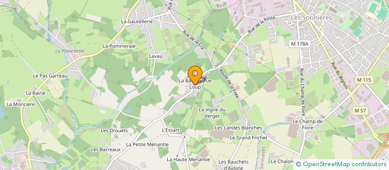 localisation de l'entreprise MONSIEUR BORIS BARAUD  PONT-SAINT-MARTIN