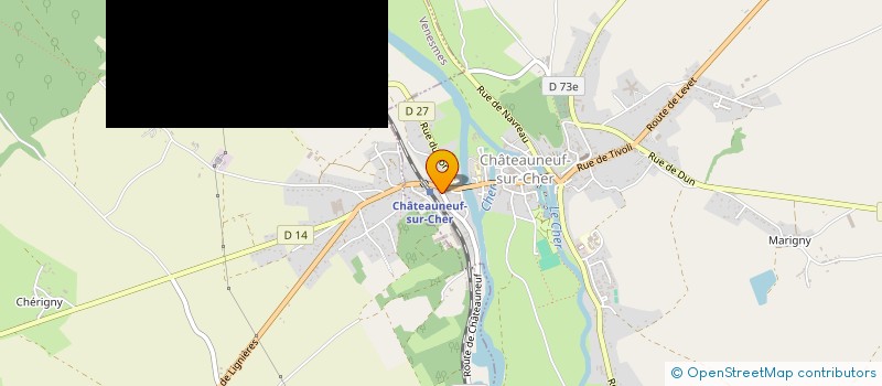 localisation de l'entreprise MONSIEUR BORIS BEAUZOONE  CHATEAUNEUF-SUR-CHER