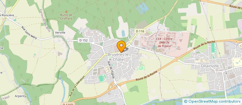 localisation de l'entreprise MONSIEUR BORIS BELJANSKI  BRUYERES-LE-CHATEL