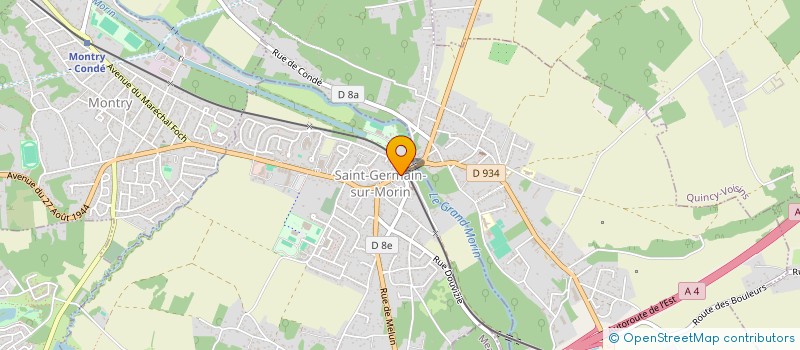 localisation de l'entreprise MONSIEUR BORIS BELLIARD  SAINT-GERMAIN-SUR-MORIN