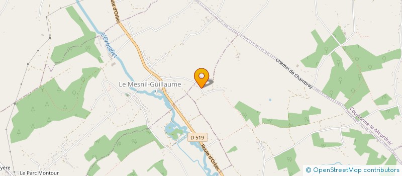 localisation de l'entreprise MONSIEUR BORIS BERTRAN à LE MESNIL-GUILLAUME