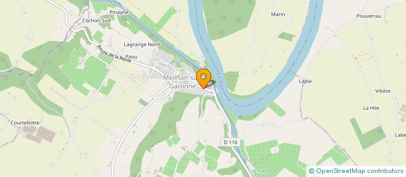 localisation de l'entreprise MONSIEUR BORIS BIDAL  MEILHAN-SUR-GARONNE