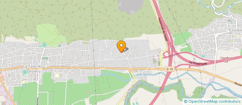 localisation de l'entreprise MONSIEUR BORIS BILLAUT  LA FARE-LES-OLIVIERS