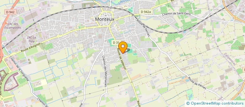 localisation de l'entreprise MONSIEUR BORIS BLANC  MONTEUX