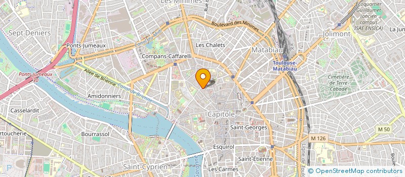 localisation de l'entreprise MONSIEUR BORIS BODISSON à TOULOUSE