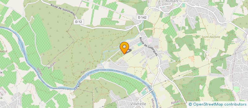 localisation de l'entreprise MONSIEUR BORIS BOISSON  AUBAIS