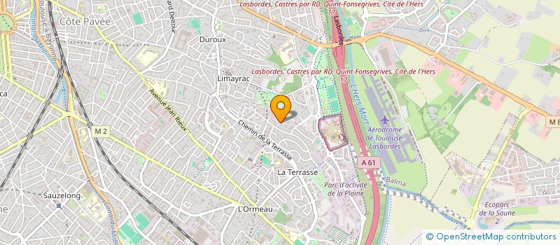 localisation de l'entreprise MONSIEUR BORIS BOUCHOUX à TOULOUSE