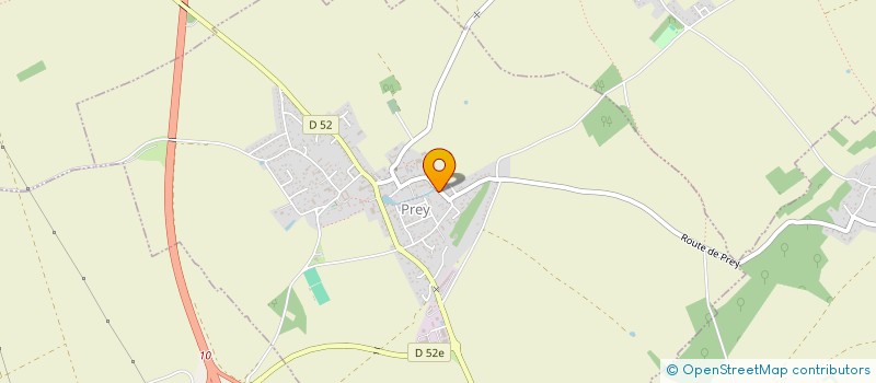 localisation de l'entreprise MONSIEUR BORIS BOUILLET  PREY