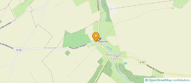 localisation de l'entreprise MONSIEUR BORIS BOUQUET  BEAUVAL-EN-CAUX