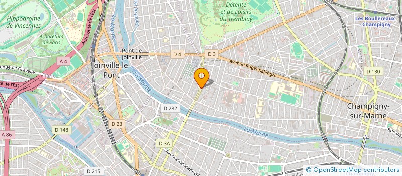 localisation de l'entreprise MONSIEUR BORIS CHICHLO à CHAMPIGNY-SUR-MARNE