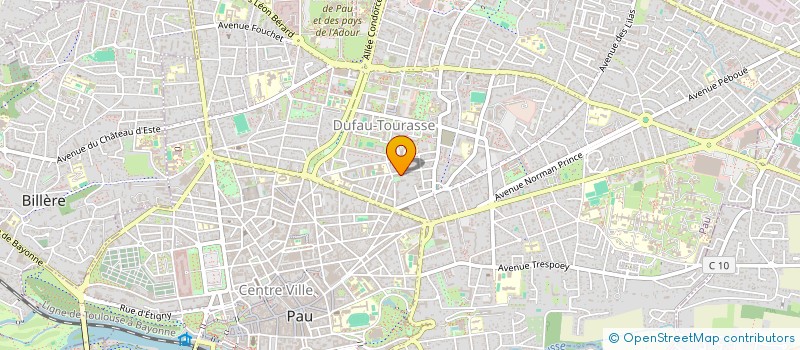 localisation de l'entreprise MONSIEUR BORIS CHOUKROUN à PAU