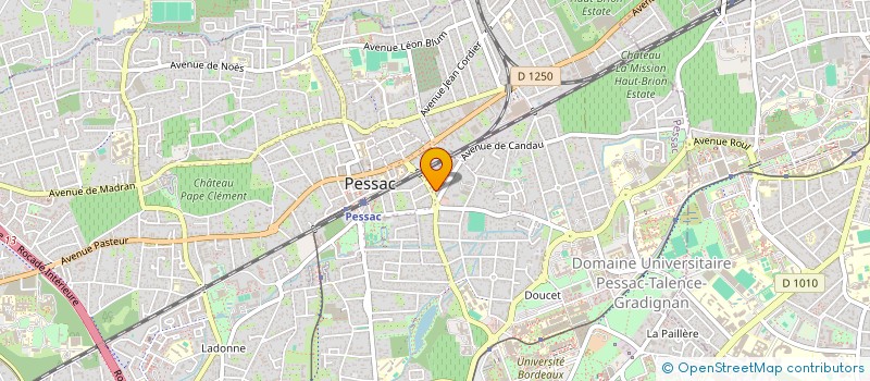 localisation de l'entreprise MONSIEUR BORIS CIERZNIEWSKI  PESSAC