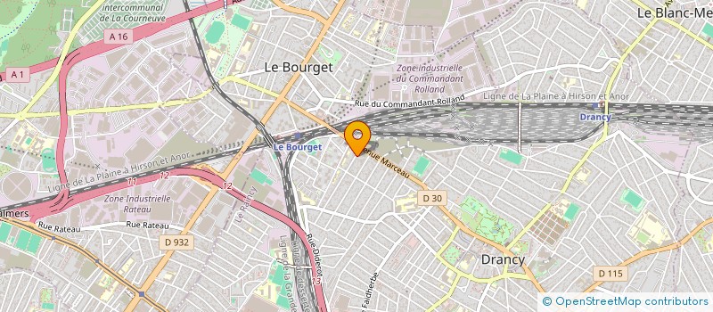 localisation de l'entreprise MONSIEUR BORIS COCOZZA  DRANCY