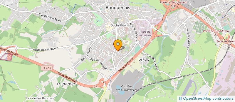 localisation de l'entreprise MONSIEUR BORIS COLLINEAU à BOUGUENAIS