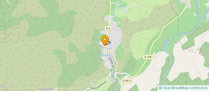 localisation de l'entreprise MONSIEUR BORIS COLOMBIER  BRISSAC