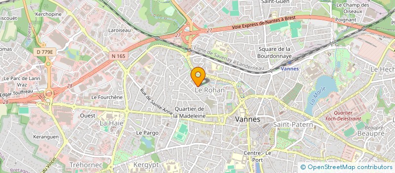 localisation de l'entreprise MONSIEUR BORIS COMBES à VANNES
