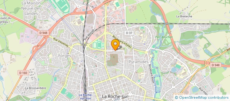 localisation de l'entreprise MONSIEUR BORIS CORNIERE à LA ROCHE-SUR-YON