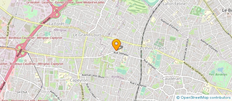 localisation de l'entreprise MONSIEUR BORIS DALLANCON  BORDEAUX
