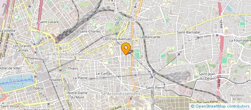 localisation de l'entreprise MONSIEUR BORIS DE GONZAGA à MARSEILLE