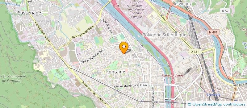 localisation de l'entreprise MONSIEUR BORIS DELAFOSSE à FONTAINE