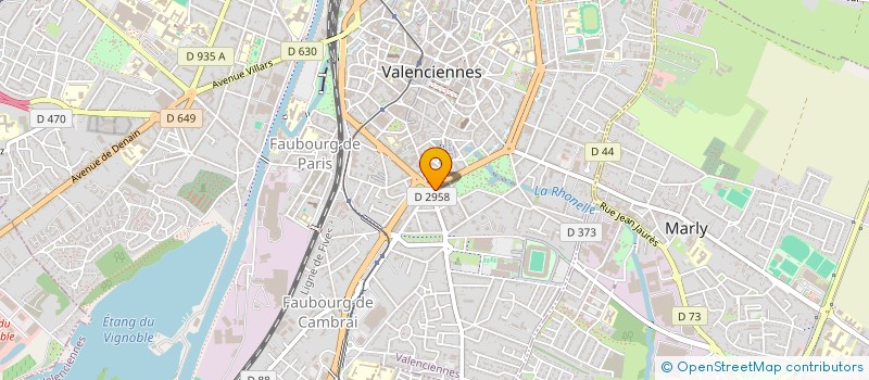 localisation de l'entreprise MONSIEUR BORIS DIEVAL à VALENCIENNES