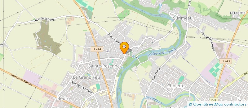 localisation de l'entreprise MONSIEUR BORIS DOURTHE à NIORT