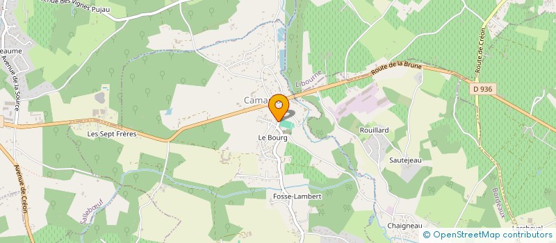 localisation de l'entreprise MONSIEUR BORIS DUBUC  CAMARSAC