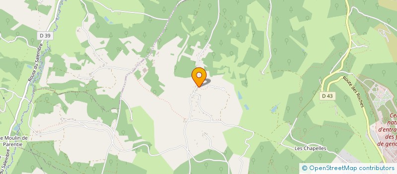 localisation de l'entreprise MONSIEUR BORIS DUMARCHAT  SAINT-ASTIER