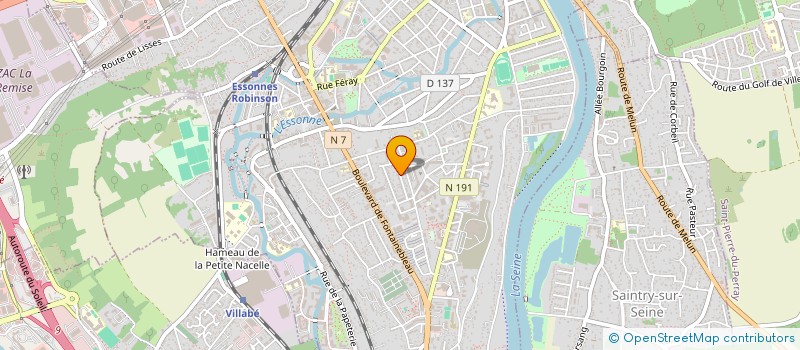 localisation de l'entreprise MONSIEUR BORIS DUMINICA à CORBEIL-ESSONNES
