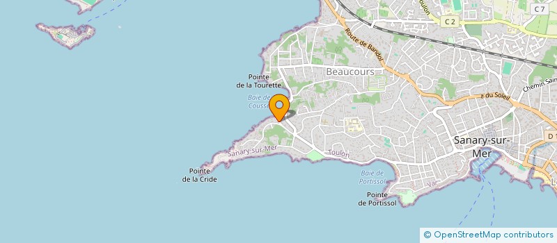 localisation de l'entreprise MONSIEUR BORIS EDOUARD TERNIK  SANARY-SUR-MER