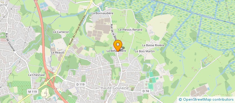localisation de l'entreprise MONSIEUR BORIS EFIMOFF à HAUTE-GOULAINE